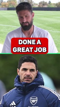 Olivier Giroud would LOVE to see Arteta win the Premier League with Arsenal