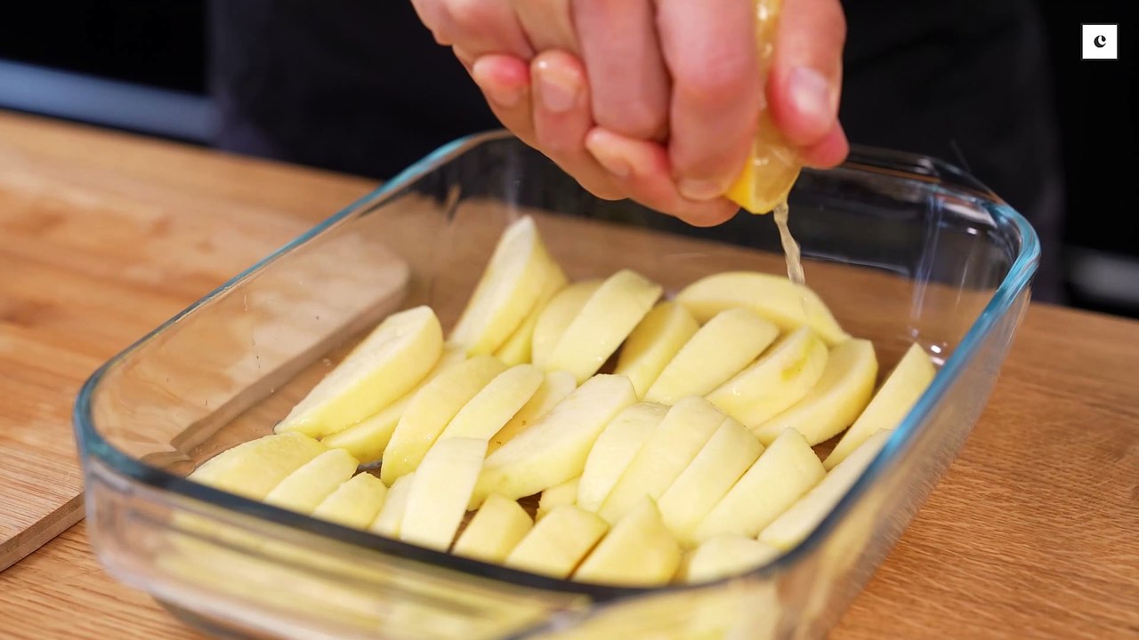 crumble facile aux pommes express