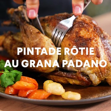 Format 1x1 OPS Grana Padano - Pintade rôtie au Grana Padano