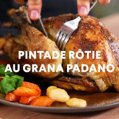 Format 1x1 OPS Grana Padano -  Pintade rôtie au Grana Padano