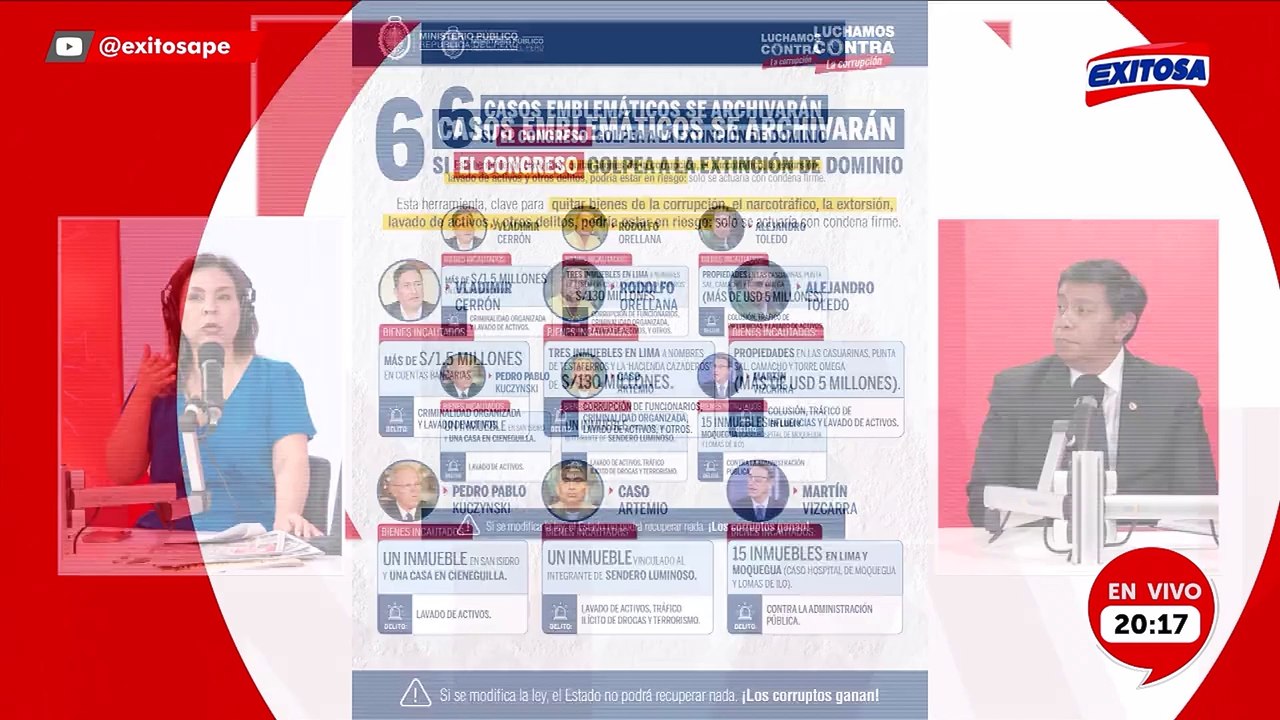 Juez descarta violación de derechos en casos de extinción de dominio: "¿Qué abuso se está cometiendo?"