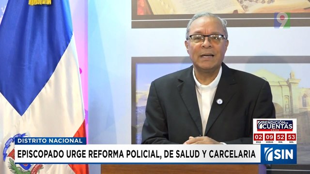 La Iglesia Católica dominicana pide impulsar las reformas a la Policía, a las cárceles y la salud | Emisión Estelar SIN con Alicia Ortega