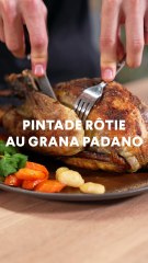 Volaille rôtie au grana Padano