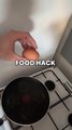 food hack oeuf au plat
