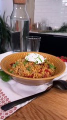 Pastasotto aux tomates cerises