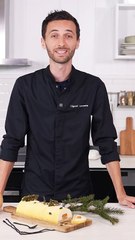 Bûche butternut & vanille noel