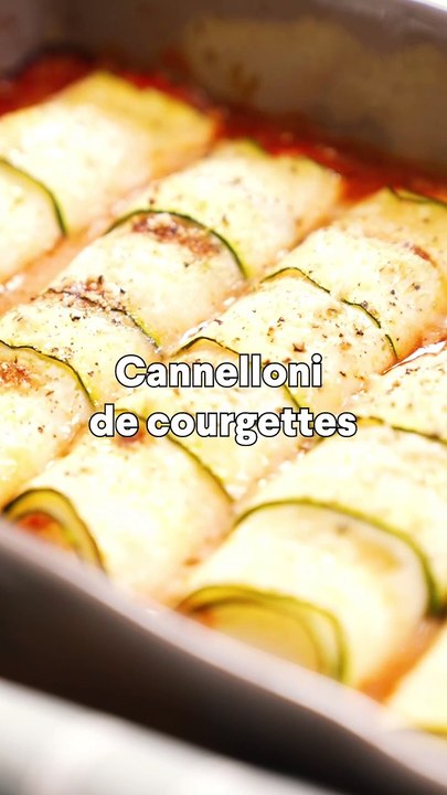 canneloni de courgettes