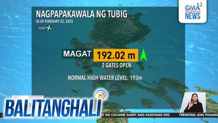 Magat Dam, muling nagpapakawala ng tubig | Balitanghali