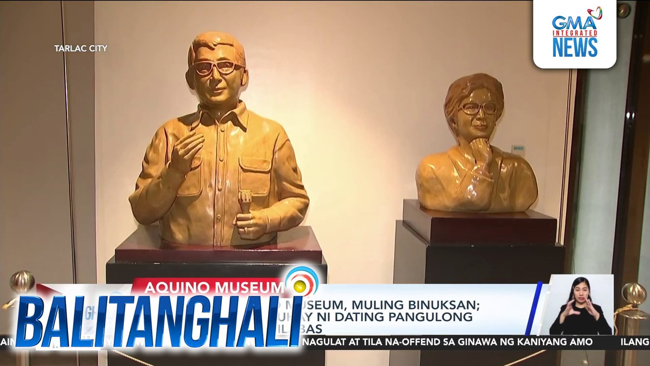 Aquino Center and Museum, muling binuksan; Libro tungkol sa buhay ni dating Pang. Noynoy Aquino, inilabas | Balitanghali