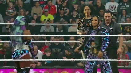 bianca belair and naomi vs liv morgan and raquel rodriguez tag team title match wwe raw