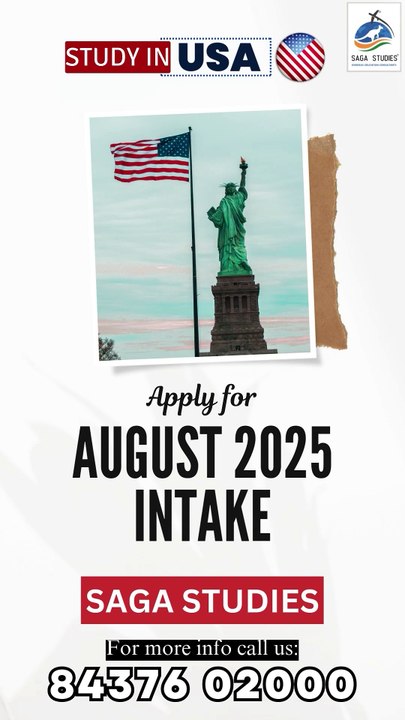 USA Study Visa Apply for August Intake 2025