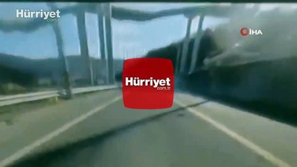 Güney Kore’deki otoyol inşaatında facia gibi kaza!
