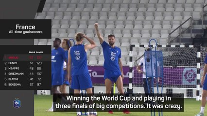 Giroud has no regrets about international retirement