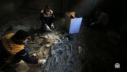 Suriye'nin başkenti Şam'da toplu mezar bulundu