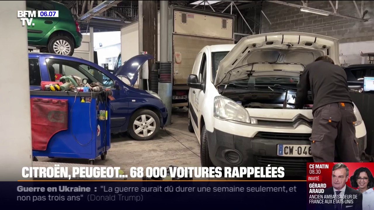 Risque d'incendie: le groupe Stellantis rappelle 68.000 véhicules Citroën, Peugeot et Opel
