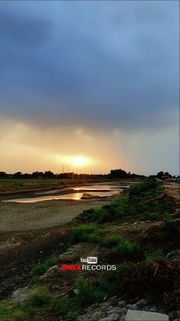 Sunset View in My Village 🌅 Breathtaking Golden Hour | Full Screen Recording | max RECORDS