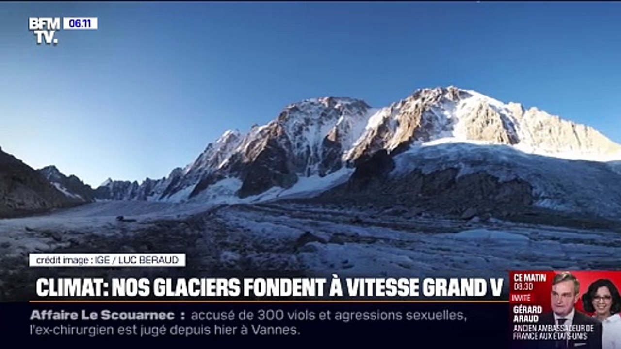 Les glaciers des Alpes et des Pyrénées ont perdu 40% de leur volume depuis le début du siècle, selon une étude publiée dans Nature