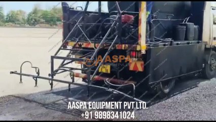 BITUMEN SPRAYER BY AASPA EQUIPMENT PVT.LTD.
