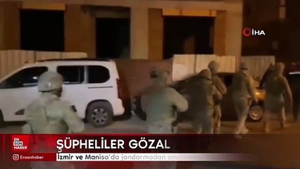 İzmir ve Manisa'da jandarmadan uyuşturucu operasyonu