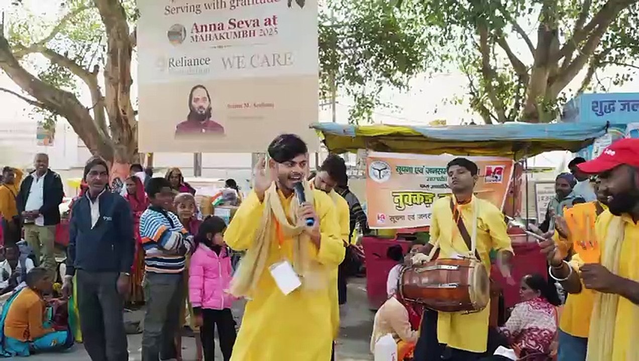 🔥 Reliance Foundation’s Grand Contribution to Mahakumbh 2025 – A Divine Experience! 🔥