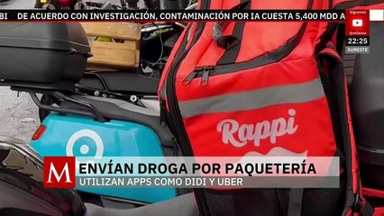 Crimen organizado envía droga a través de paqueterías