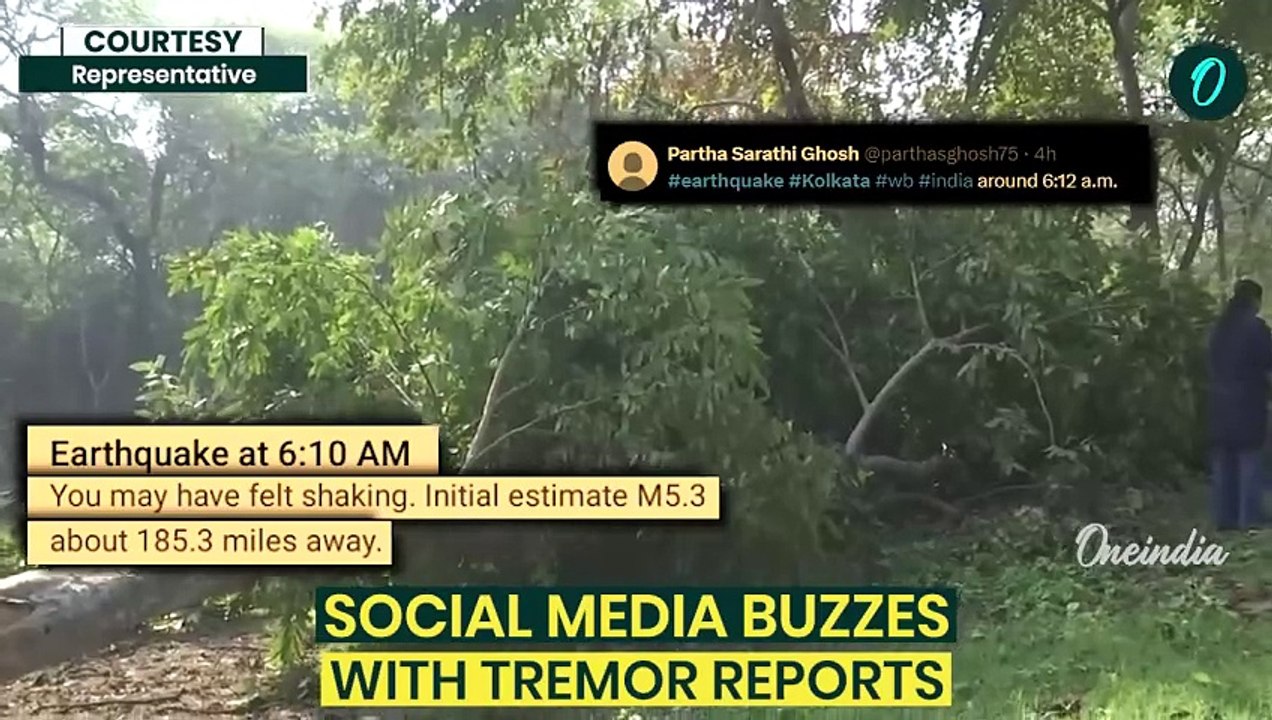 Kolkata Earthquake: 5.1 Magnitude Quake Hits Bay Of Bengal,Tremors Felt Across West Bengal