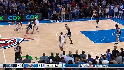 Edwards denies Gilgeous-Alexander with a huge block in overtime