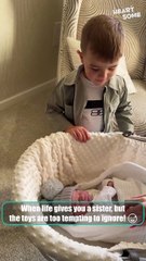 He Wanted a Baby Brother… But Got the Ultimate Plot Twist! 😂💖
