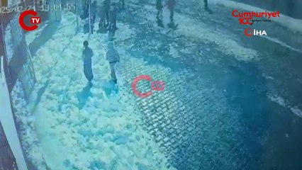 Muş’ta korkunç olay… Çocuğun başına okulda buz kütlesi düştü!