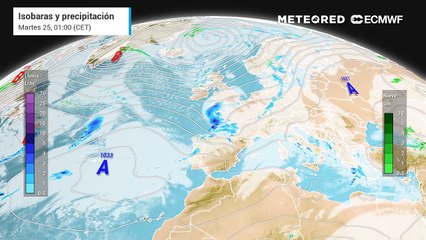 La llegada de una borrasca dejará lluvias y traerá frío el fin de semana de Carnaval