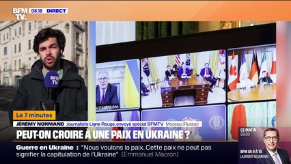 7 MINUTES POUR COMPRENDRE - Peut-on croire à une paix en Ukraine après l'échange entre Emmanuel Macron et Donald Trump?