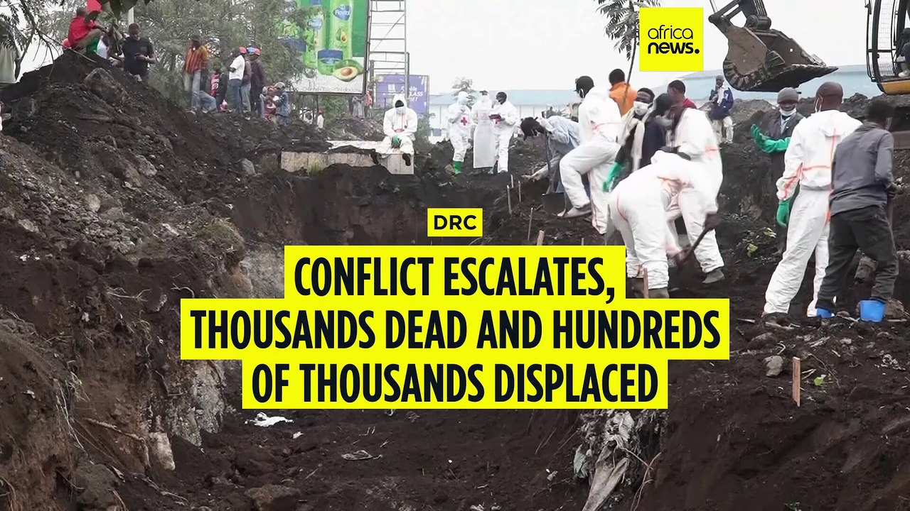 DRC: Thousands dead and hundreds of thousands displaced in conflict
