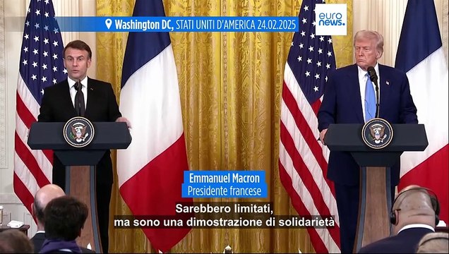 Ucraina, Trump a Macron: Putin accetterà forze di pace europee, guerra finirà presto