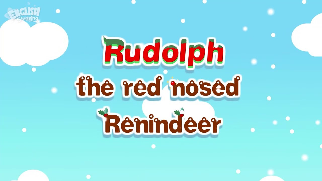 Rudolph the Red Nosed Reindeer - Fairy Tale Songs For Kids by English Singsing