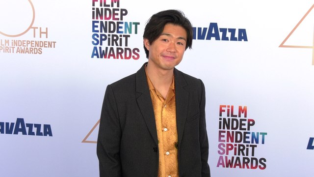 'Didi' Director Sean Wang 2025 Film Independent Spirit Awards Blue Carpet Arrivals