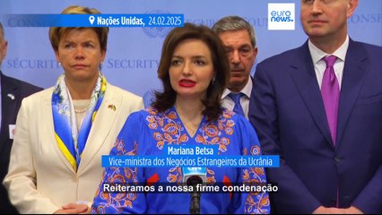EUA votam ao lado da Rússia em duas resoluções da ONU sobre a Ucrânia