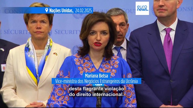 EUA votam ao lado da Rússia em duas resoluções da ONU sobre a Ucrânia