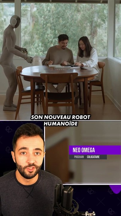 CE ROBOT DEBARQUE CHEZ VOUS ! 🤖 #1X #neoomega #actusia #robot #robotique #homerobot