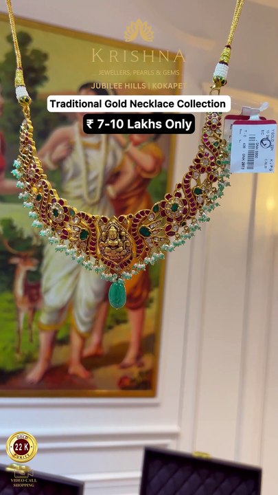 Timeless Gold Necklaces for a Grand Wedding Look