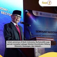 Profil dan Rekam Jejak Burhanuddin Abdullah, Ketua Tim Pakar dan Inisiator Danantara