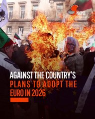 Thousands of far-right demonstrators targeted the EU mission in Bulgaria’s capital, Sofia, throwing Molotov cocktails and firecrackers in protest against plans to adopt the euro in 2026. The attack left several injured, and leaders condemned the violence