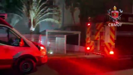 Papelaria no Setor Gráfico sofre incêndio nesta terça-feira (25/2)