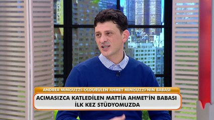 Mattia Ahmet’in acılı ailesi ilk kez canlı yayında konuştu: O görüntüleri izleyemedim