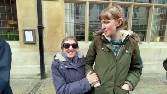 Crowds begin to gather in Canterbury ahead of visit from The Queen