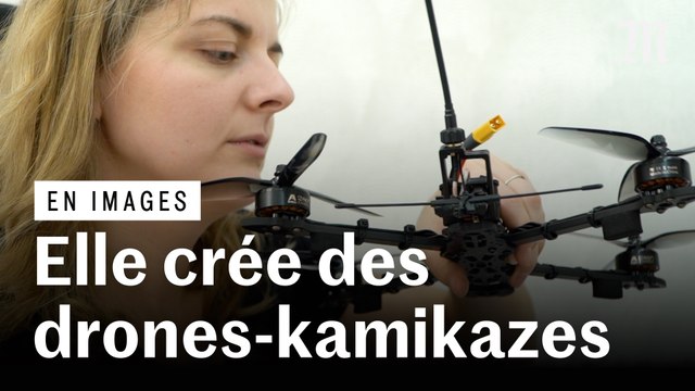 En Ukraine, ces civils fabriquent des drones-kamikazes pour l’armée