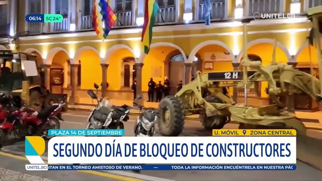 Empresas constructoras inician su segundo día de protestas exigiendo pagos adeudados a la Alcaldía