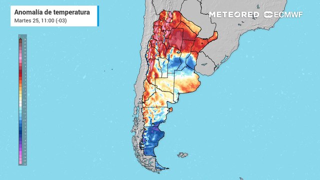 Tormentas fuertes y calor extremo en Argentina: alerta roja vigente para gran parte del país