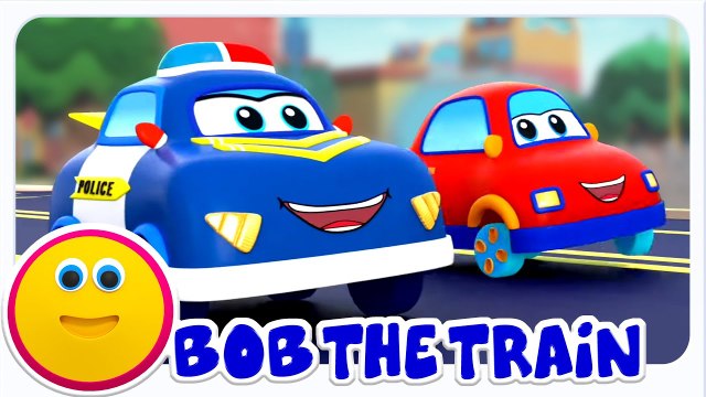 Wheels On The Police Car + Vehicle Songs and Nursery Rhymes for Kids