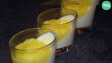 Panna cotta italienne au citron
