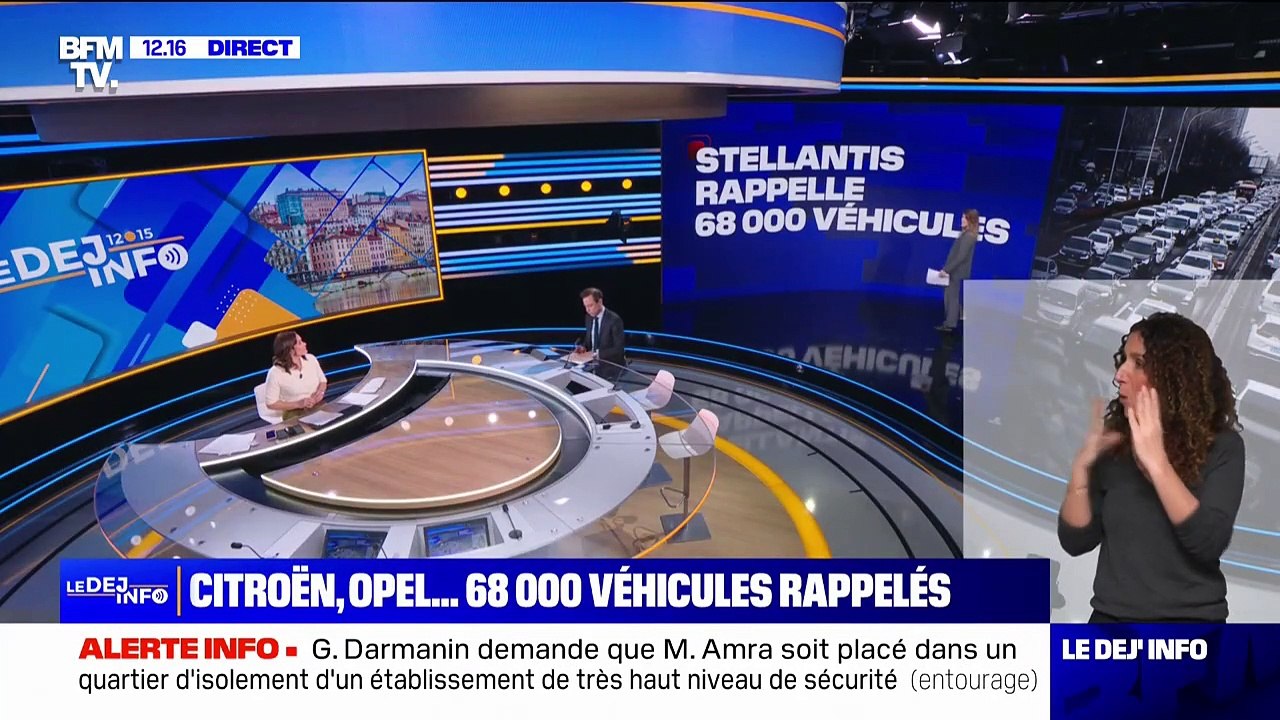 Voitures: Stellantis rappelle 68.000 véhicules Citroën, Opel et Peugeot